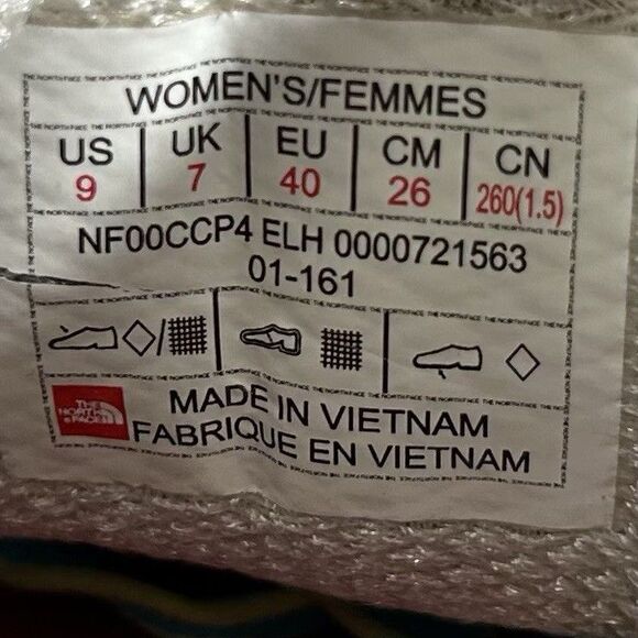 The North Face Ultra Cardiac Women's Size 9 Blue Green Trail Running Shoes Used - Picture 13 of 13